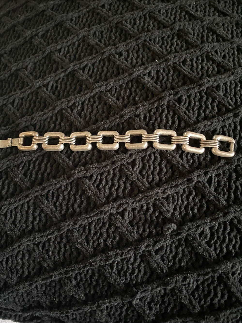 Jewel Kade Silver Link Chain Bracelet